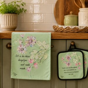 Dish Cloth & Pot Holder Set