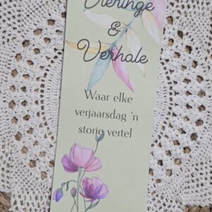 Flower Birthday Calendar - Afrikaans
