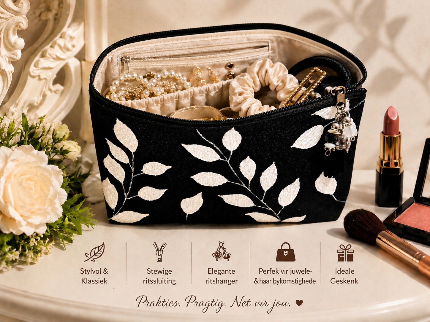 Hand painted Canvas Pouches - Image 12
